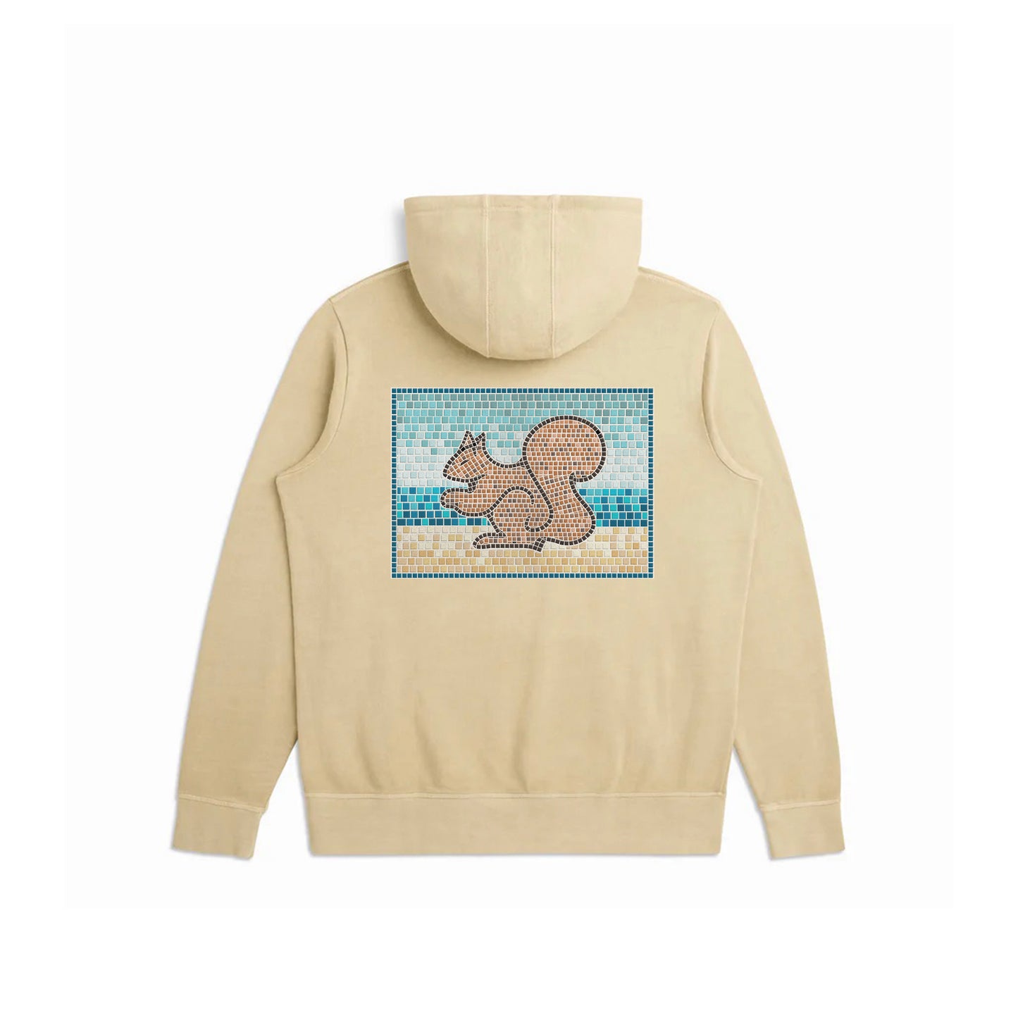 Mosaic beach hoodie